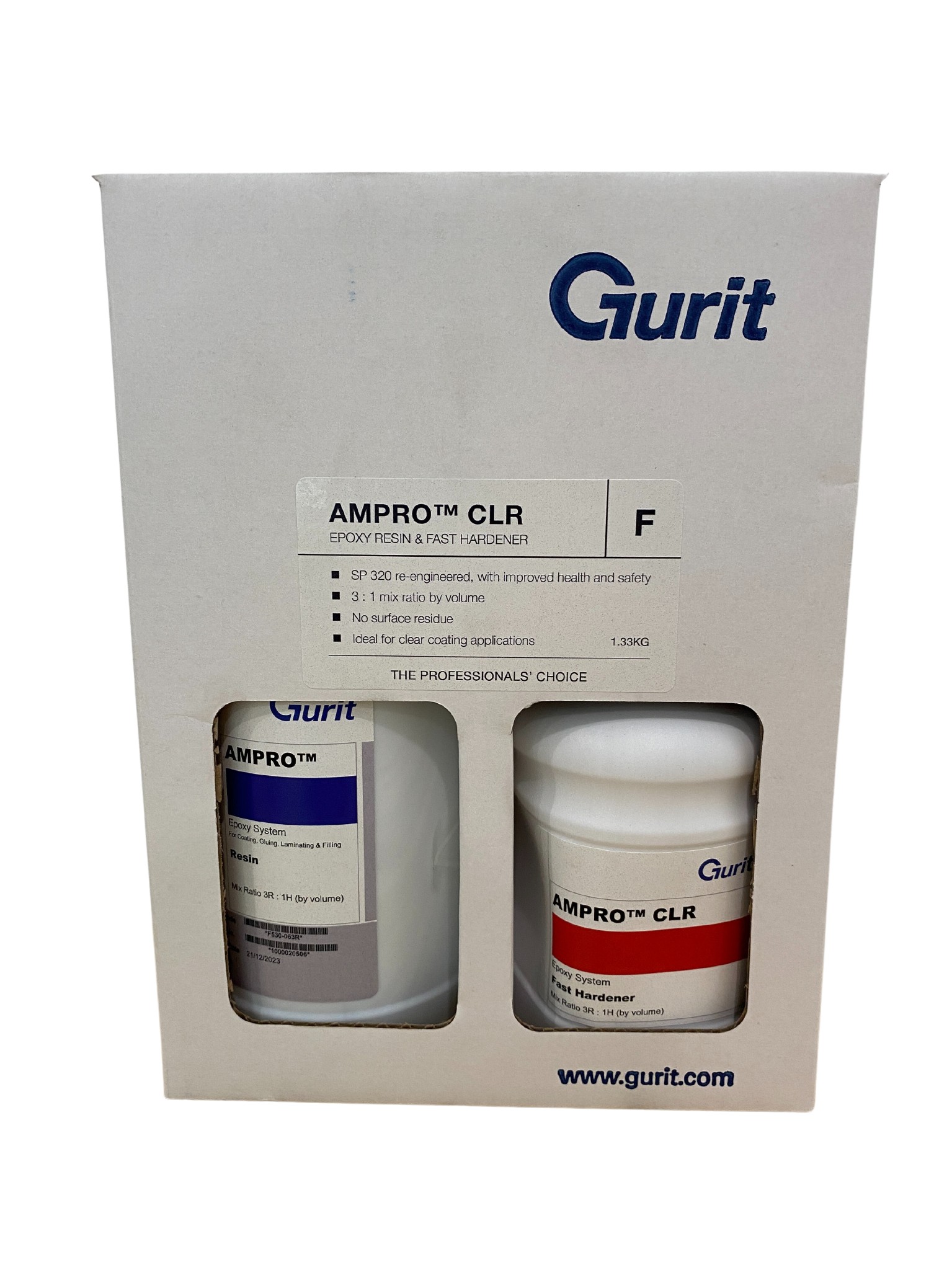 Gurit Ampro Epoxy Resin System (Slow) - 1.33kg Kit